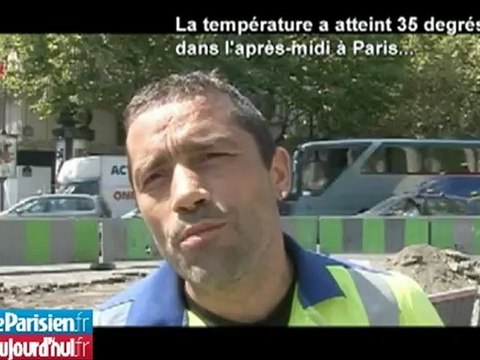 Paris, le jour le plus chaud