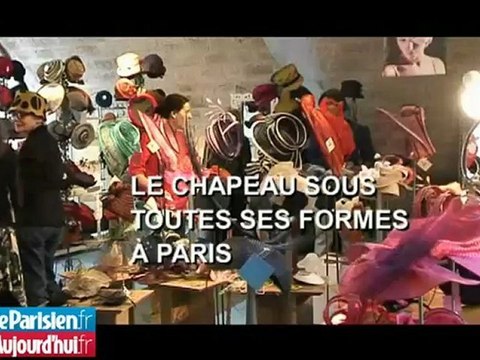 Le chapeau tient salon à Paris