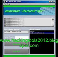 How To Hack Hotmail Account : MSN Booter