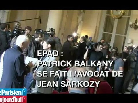 Balkany vole au secours de Jean Sarkozy