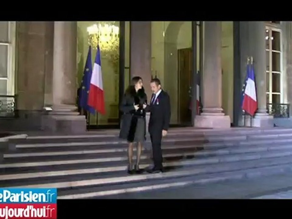 Dany Boon à l'Elysée