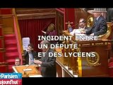 Incident entre un député et des lycéens