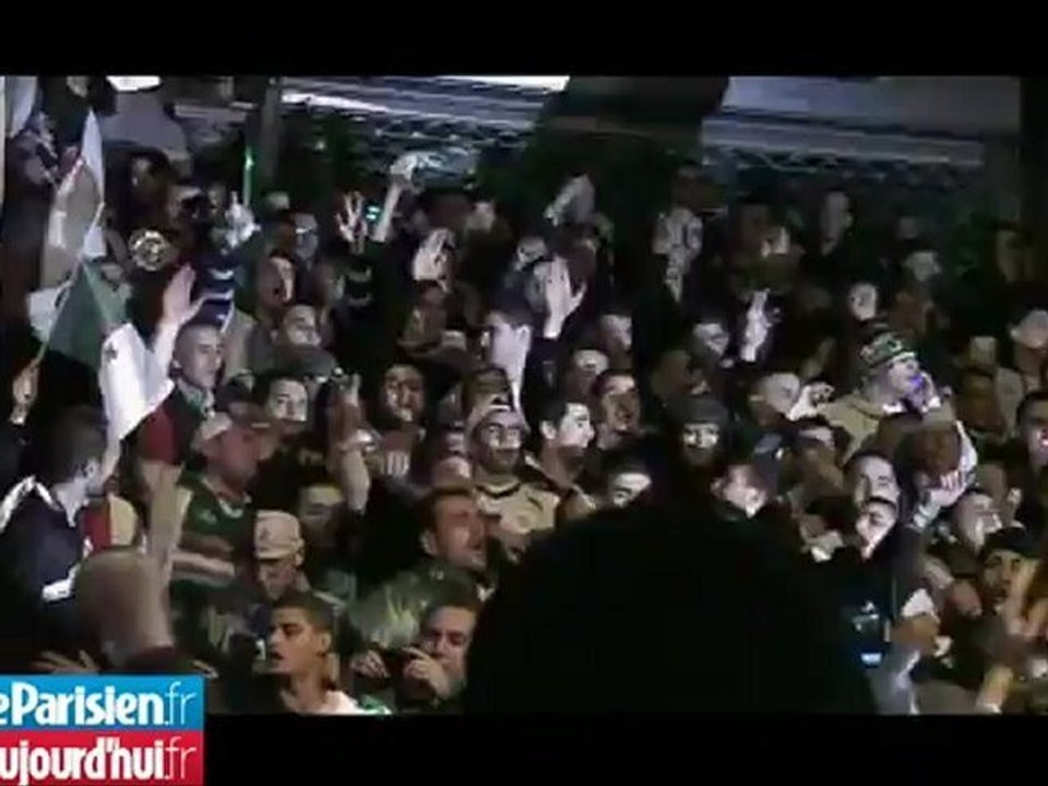 Enorme fête à Barbès après la victoire de l'Algérie