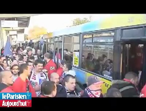 OM-PSG : tensions à l'arrivée des supporteurs parisiens
