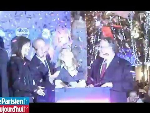 Charlotte Gainsbourg illumine les Champs-Elysées