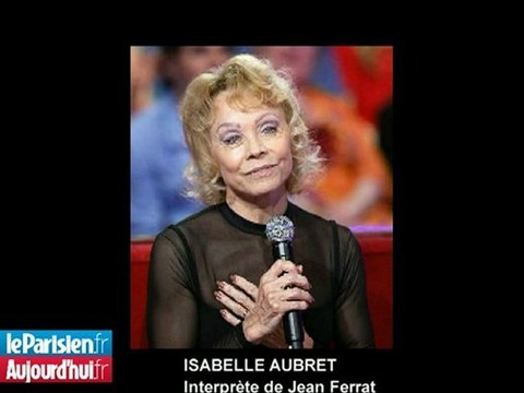 Le bouleversant adieu d'Isabelle Aubret à Jean Ferrat