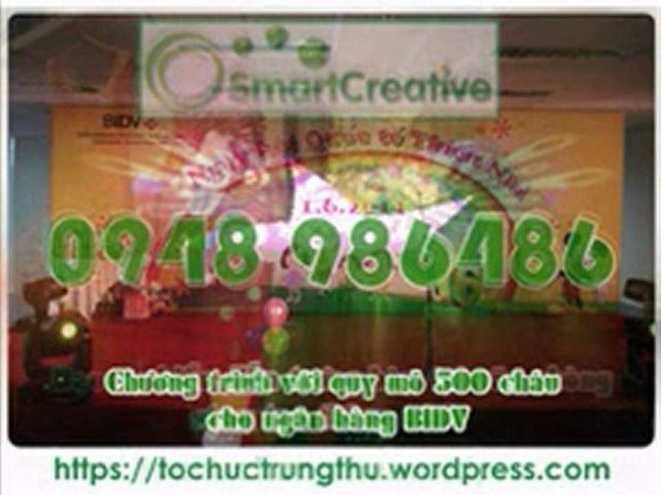 Dịch vụ biểu diễn xiếc trung thu LH: 0912 254 006