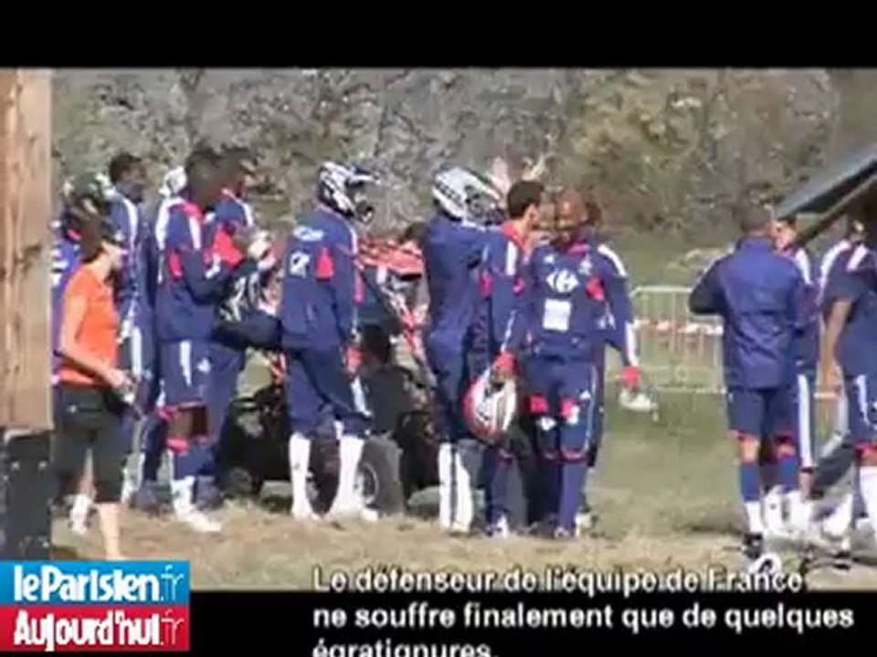 Gallas s'est fait peur... en buggy