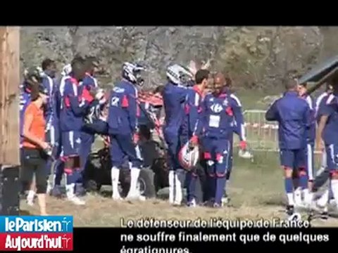 Gallas s'est fait peur... en buggy