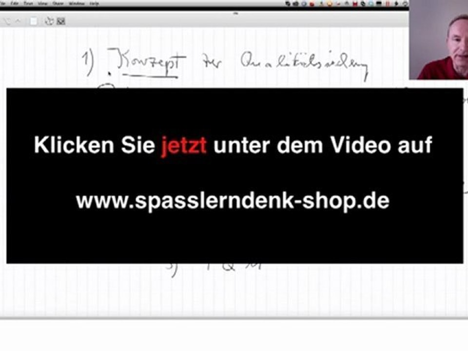 Konzept zur Qualitätssicherung