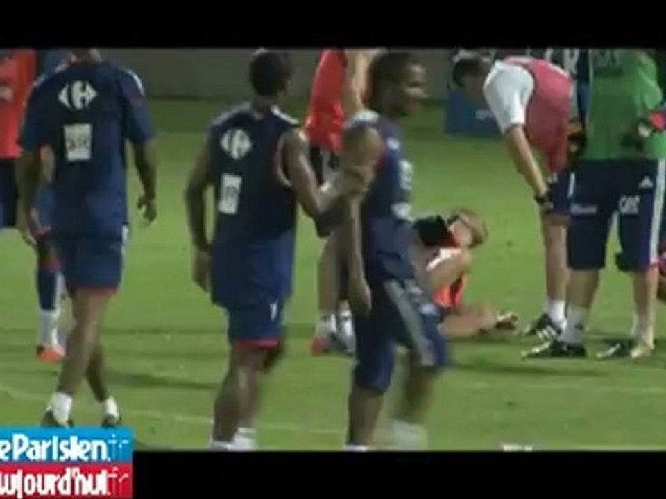 Entorse de la cheville pour Planus