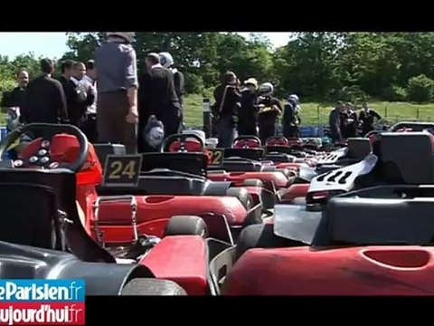 Karting : 72 prêtres sur la ligne de départ