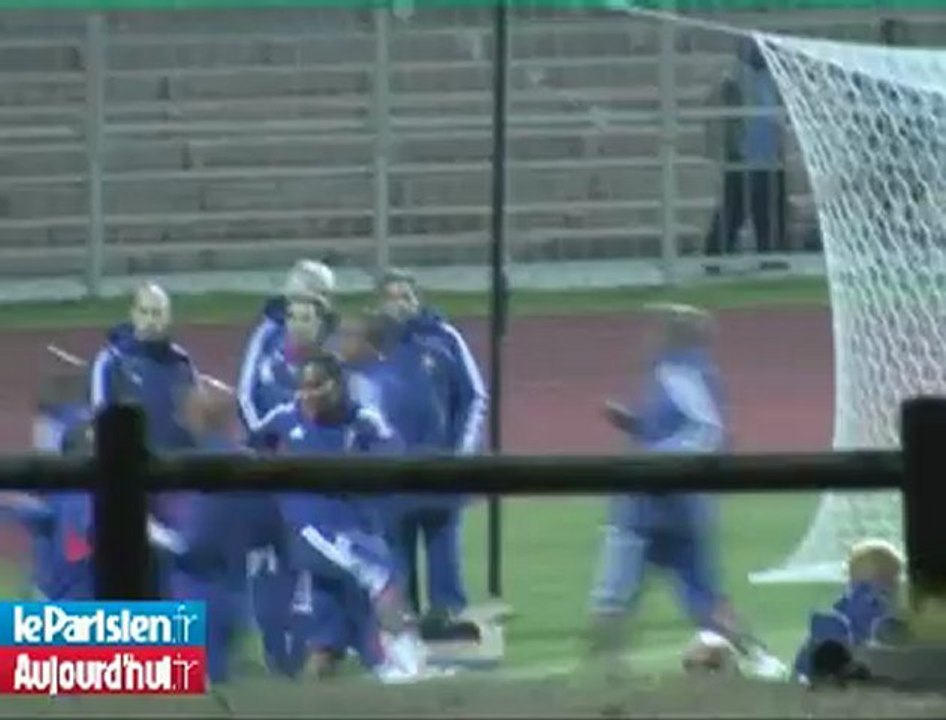 ENTRAINEMENT BLEUS RUSHES