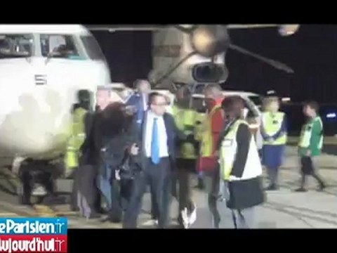 L'arrivée des Bleus à Bloemfontein