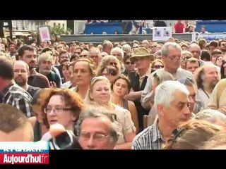 A Paris, 2000 personnes pour soutenir Guillon et Porte
