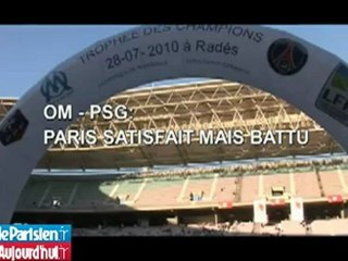 OM – PSG: Paris satisfait mais battu