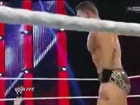 Kane and Zack Ryder vs Daniel Bryan and The Miz WWE Raw 8_20_12