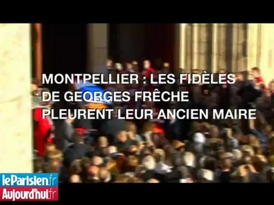 Montpellier : l'émotion des fidèles de Frêche