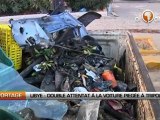 Libye : Double attentat à la voiture piégée