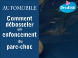 Comment débosseler un enfoncement du pare-choc ?