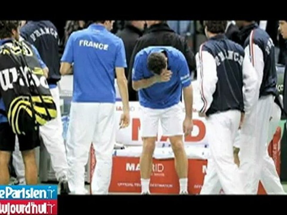 Coupe Davis: le triste dimanche des Bleus