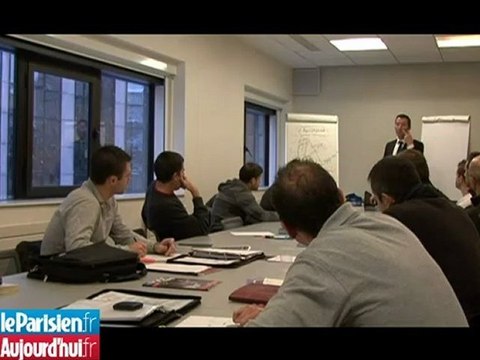 Les entraîneurs de foot à l'école de communication