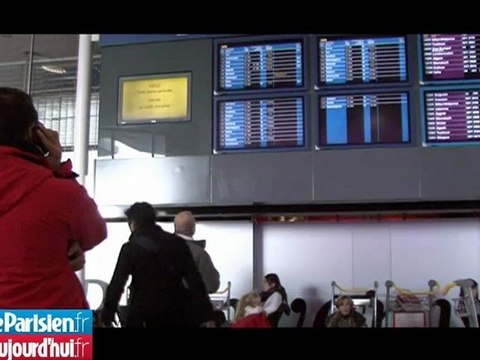 Avec les naufragés de la neige à Roissy