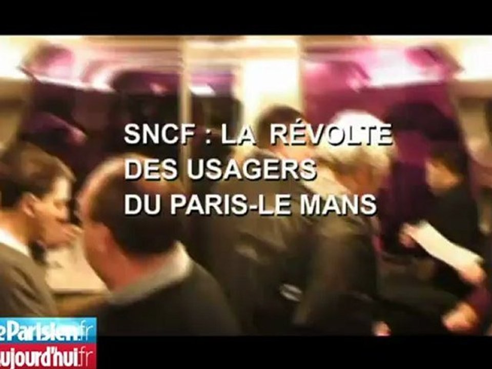 La révolte des usagers de la ligne SNCF Paris-Le Mans