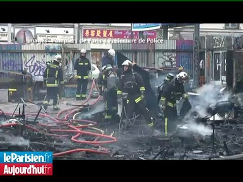 Ivry : un mort dans l'incendie d'un camp de Roms