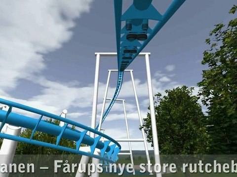 Orkanen : Le nouvel Inverted Coaster de Fårup Sommerland