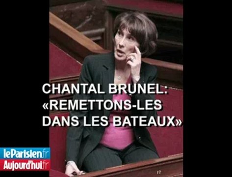 Chantal Brunel: Après tout, remettons-les dans les bateaux
