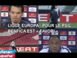 Ligue Europa : pour le PSG, Benfica est « favori »