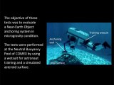 NEO Anchoring System Tests at COMEX in August 2012