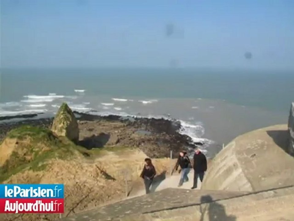 Visite du blockhaus de la pointe du Hoc