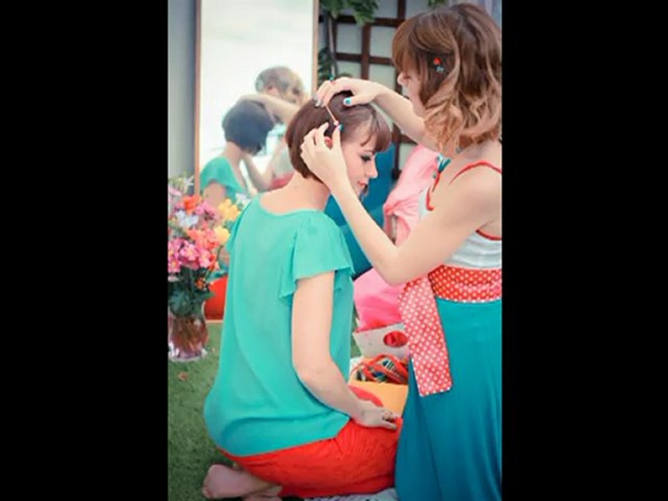 Collection Sautoir et Poudrier "BRIN DE CAUSETTE"