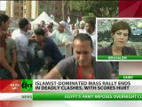 Two dead, 300 injured, 170 arrested as violence breaks out in Egypt