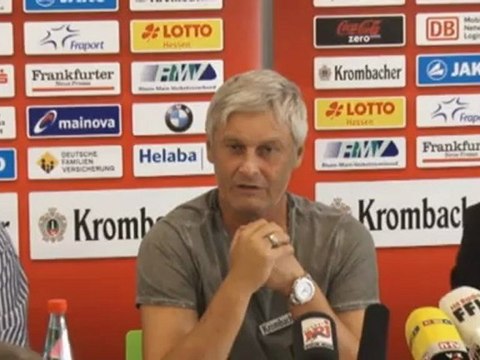 Armin Veh: Müssen unser Spiel durchkriegen