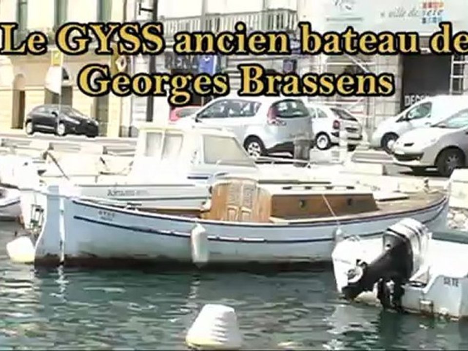 SETE PROMENADE EN BATEAU BRASSENS