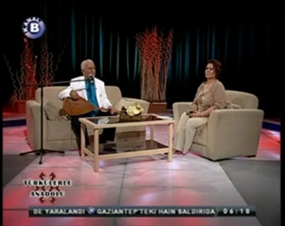 Üstat Cahit UZUN Türkiye'nin Tezenesi-Gülhan AKSOY (Kanal B) Benden başkasını seversen eğer,Ağbaba semahı,Mavi yeleğin oğlan