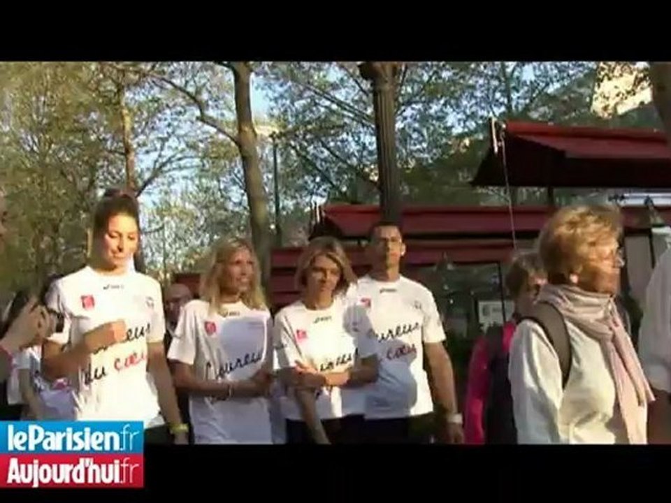 Miss et sportifs courent ensemble pour la bonne cause