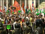 Video: Tens of thousands in 'March of millions' Moscow protest