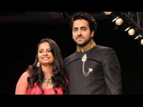 Ayushmaan Khurana @ IIJW 2012 For Preeti Jain's Jewellery