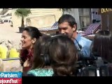 Cannes : Antonio Banderas et Salma Hayek jouent à chat perché