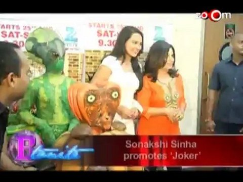 Sonakshi Sinha promotes Joker