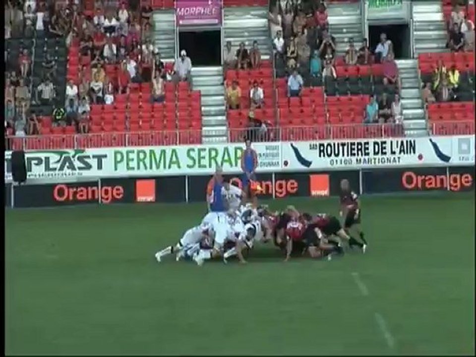 US Oyonnax / LOU Rugby (22-14) : résumé