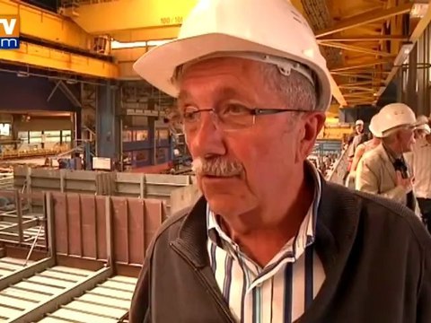 Tourisme au cœur du chantier naval de Saint-Nazaire