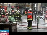 Paris: un violent incendie ravage un magasin de Barbès et fait deux blessés
