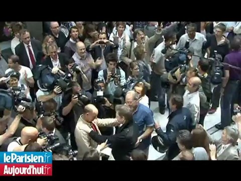 Ghesquière et Taponier accueillis en héros à France Télévisions