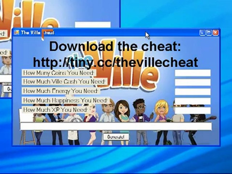 The Ville Cheat - The Ville Hack & FREE Download & August 2012 Update