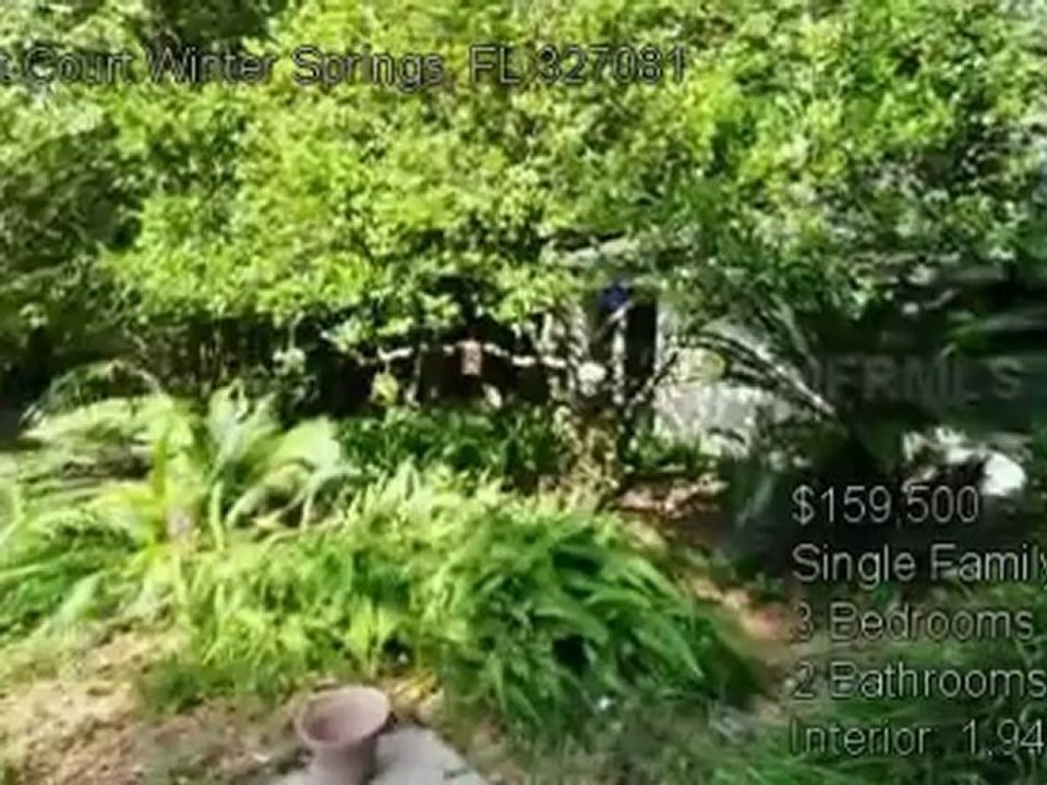 Winter Springs Florida Home For Sale - 806 Kilt Court